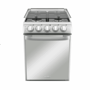 ESTUFA EMPOTRE GAS 50 CM MABE SILVER EMC5046CAIS