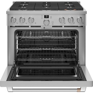 ESTUFA GE CAFE INOX CGY366P2TS1