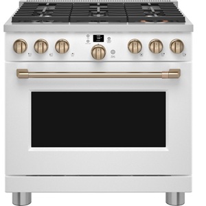 ESTUFA GE CAFE BLANCO MATE CGY366P4TW2