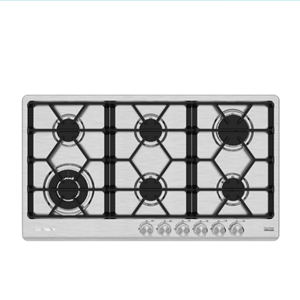 PARRILLA GAS 90 CM IO MABE INOX PIO96KMTI