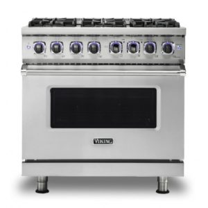 ESTUFA VIKING 36" ACERO INOXIDABLE VGR7362-6B